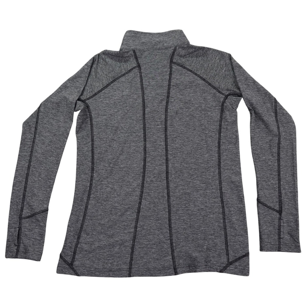 Straight‎ Down Quarter Zip Pullover Womens Medium Grey Pebble Beach Golf Active